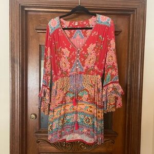 Spell & the Gypsy Ruby lotus play dress sz M